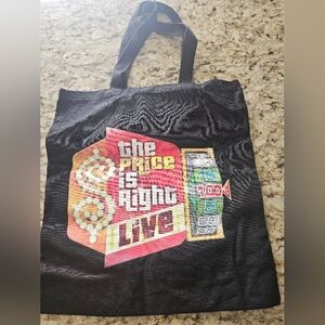 Black 'The Price is Right' Tote Bag